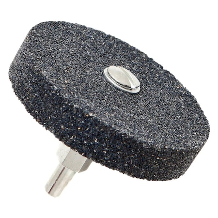 Forney Mounted Grinding Wheel, 2-1/2 in x 1/2 in 60055